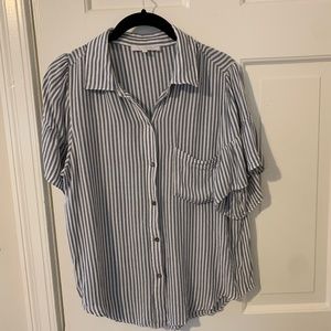 Olivaceous Medium Pinstripe Shirt